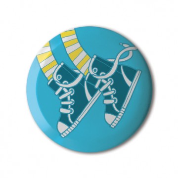 Gift Box: 4 button badges (Trainers)