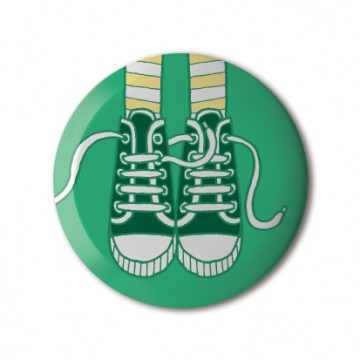 Gift Box: 4 button badges (Trainers)