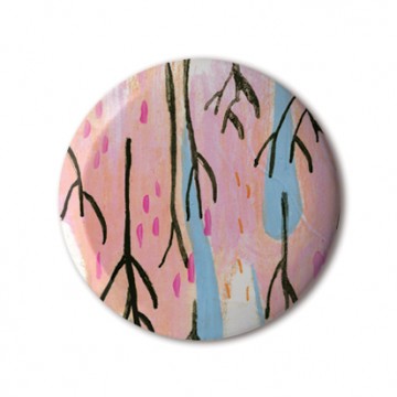 Gift Box: 3 button badges (Hairy Mesh Branch)