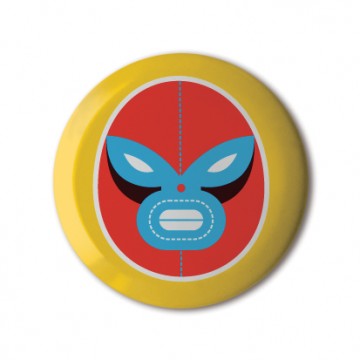 Gift Box: 3 button badges (La Lucha Libre)