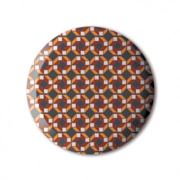 Gift Box: 4 button badges (Patterns)