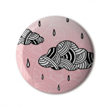 Gift Box: 4 button badges (Rainbird)