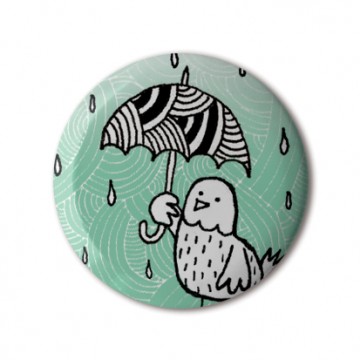 Gift Box: 4 button badges (Rainbird)