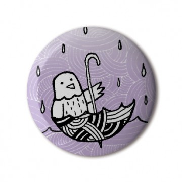 Gift Box: 4 button badges (Rainbird)