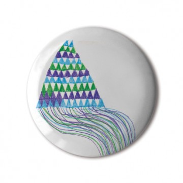 Gift Box: 4 button badges (Doodle Patterns)