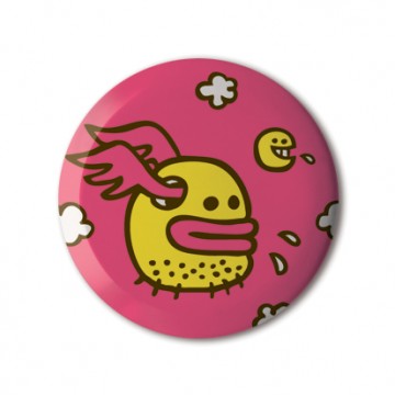 Gift Box: 4 button badges (Colour Monsters)