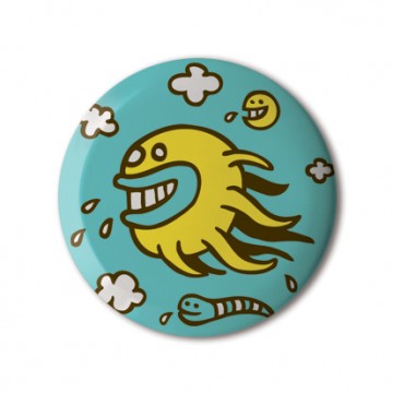 Gift Box: 4 button badges (Colour Monsters)