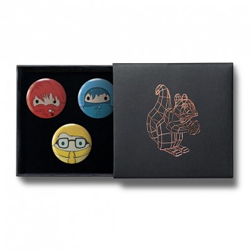Gift Box: 3 button badges (Companions)