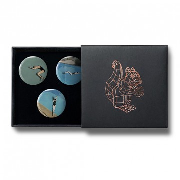 Gift Box: 3 button badges (Pool)