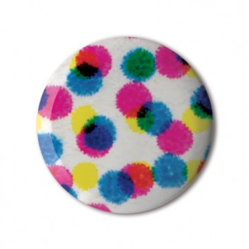 Gift Box: 3 button badges (Dots)
