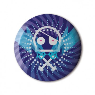 Gift Box: 4 button badges (Carole Mix)