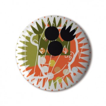 Gift Box: 4 button badges (Carole Mix)