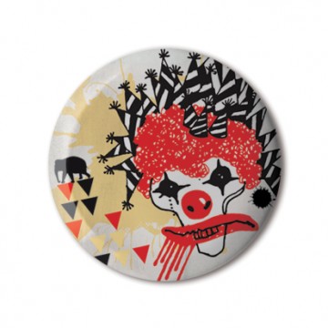 Gift Box: 4 button badges (Circus)