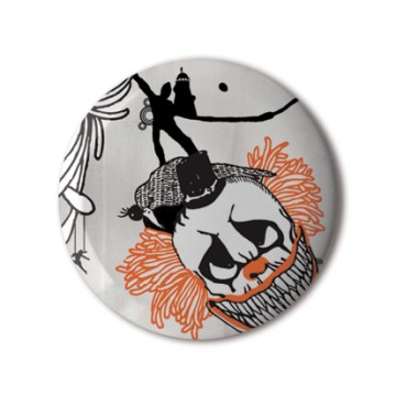 Gift Box: 4 button badges (Circus)