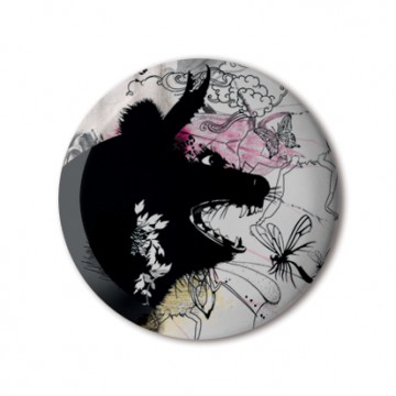 Gift Box: 4 button badges (Circus)