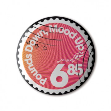 Gift Box: 3 button badges (Junk Stamps)