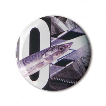 Gift Box: 4 button badges (Juicy Collages)