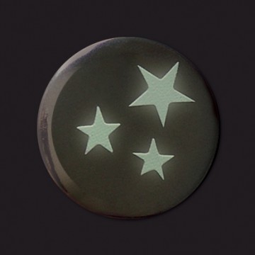 Gift Box: 4 button badges (Cosmic Night Glow)