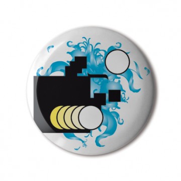 Gift Box: 4 button badges (Porcella)