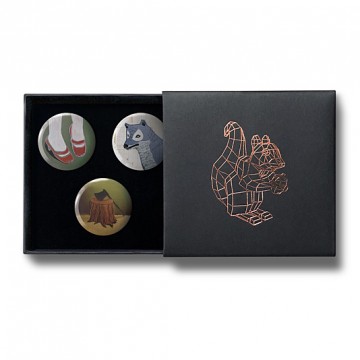 Gift Box: 3 button badges (Fairy Tales)