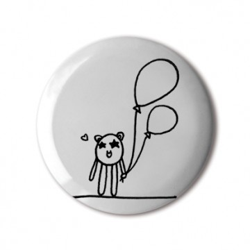 Gift Box: 3 button badges (Kichi)