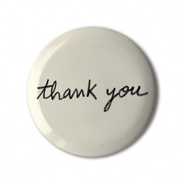 Gift Box: 4 button badges (Thank You)