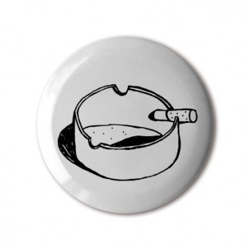 Gift Box: 4 button badges (Cigs & Chips)