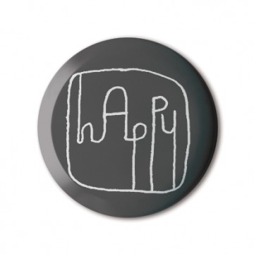 Gift Box: 4 button badges (Handlettering)