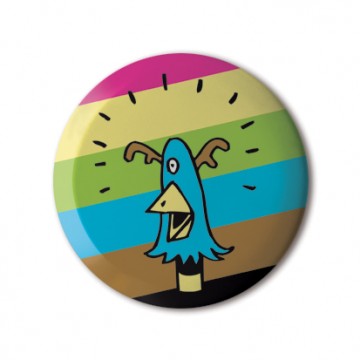 Gift Box: 4 button badges (Powerful)