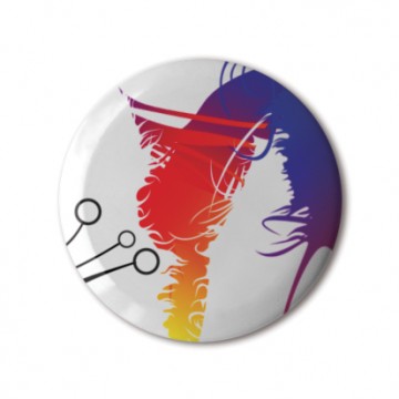 Gift Box: 4 button badges (Abstract)