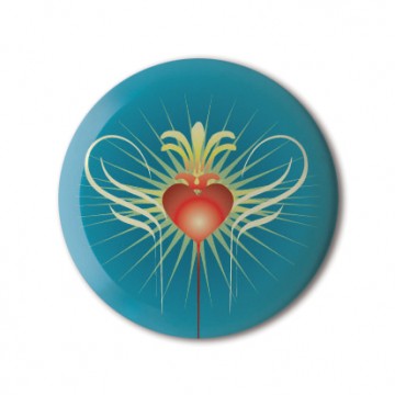 Gift Box: 3 button badges (Ornamental)