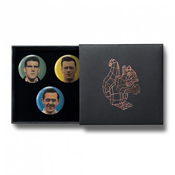 Gift Box: 3 button badges (Footballers)