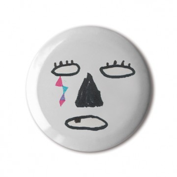 Gift Box: 4 button badges (Doodle Gems)