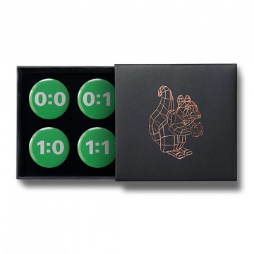 Gift Box: 4 button badges (Scores)
