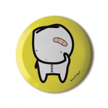 Gift Box: 4 button badges (Headbangers)