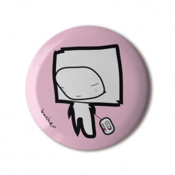 Gift Box: 4 button badges (Headbangers)