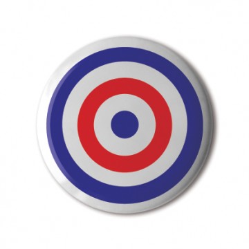 Gift Box: 4 button badges (Targets)