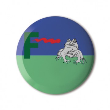 Gift Box: 4 button badges (ABC Animals)