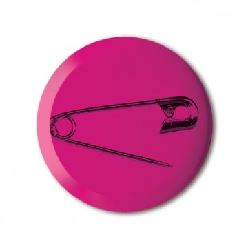 Gift Box: 4 button badges (Safety Pins)