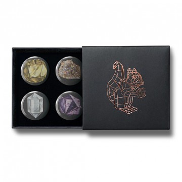 Gift Box: 4 button badges (Gems)
