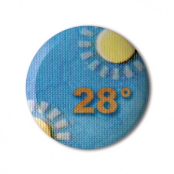 Gift Box: 4 button badges (Weather)
