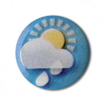 Gift Box: 4 button badges (Weather)