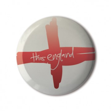 Gift Box: 4 button badges (England)