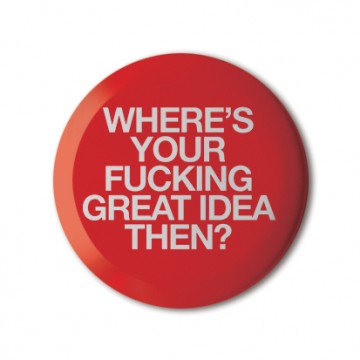 Gift Box: 4 button badges (No Days Off)