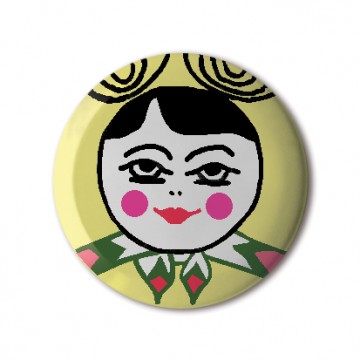 Gift Box: 4 button badges (Russian Doll)