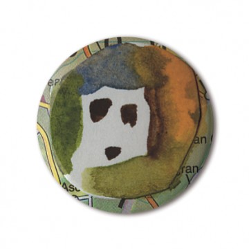 Gift Box: 4 button badges (Map Faces)