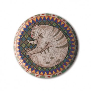 Cat On Persian Carpet