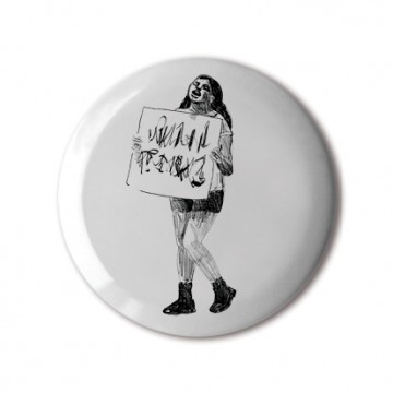 Drawn Protest 4 print