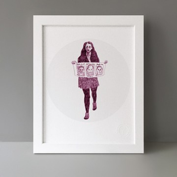 Drawn Protest 3 print