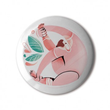 Yoga Compass Pose print